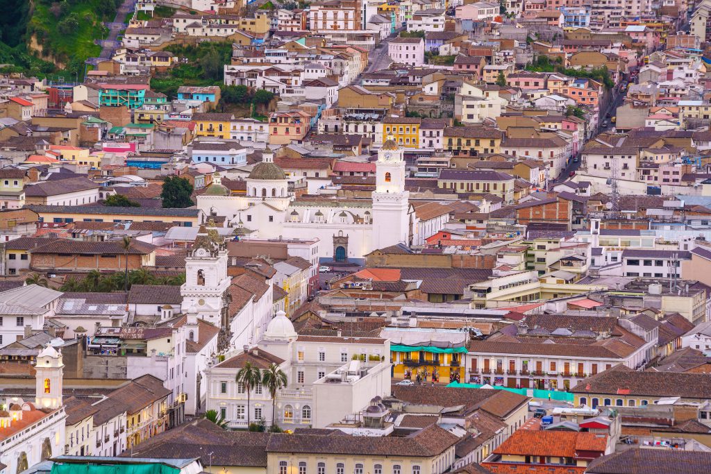 Centro Histórico de Quito, Ecuador.