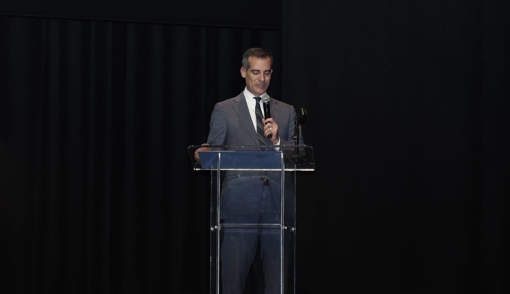 Eric Garcetti, alcalde de Los Ángeles. Foto: Dana Gardner - Shutterstock Inc
