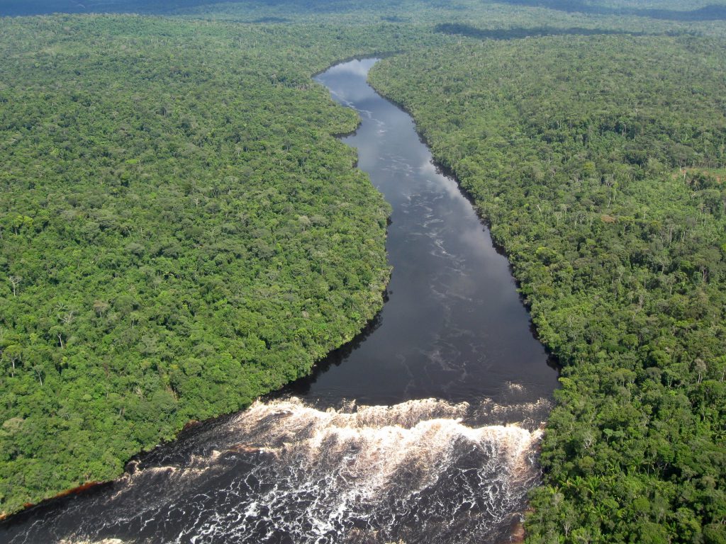 Zona tropical del Río Amazonas