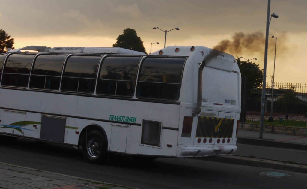 Aire de Manizales se ve afectado, en su mayoría, por los buses