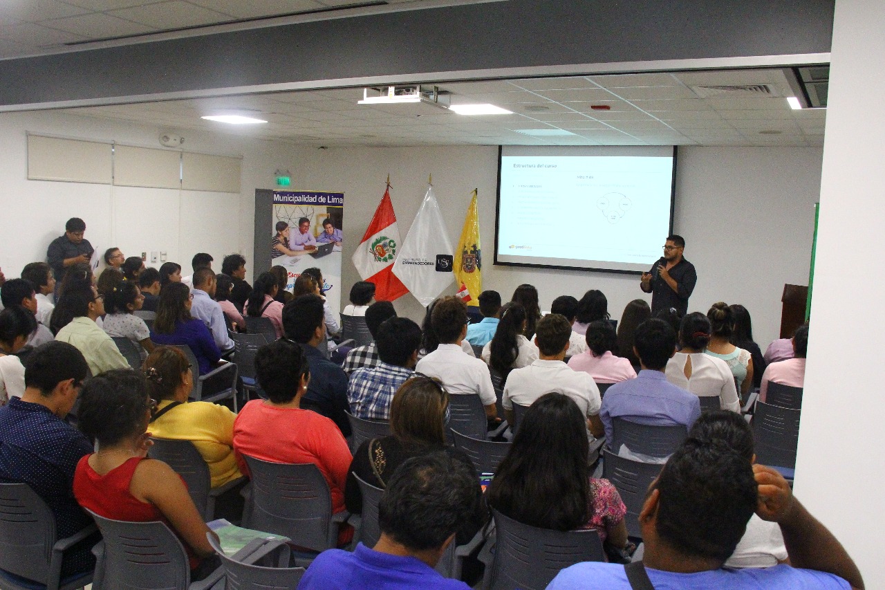 Lima apoya las ideas de negocio de jóvenes emprendedores