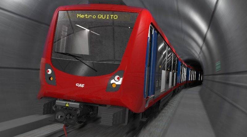Entre agosto y septiembre se espera el primer tren para el Metro de Quito