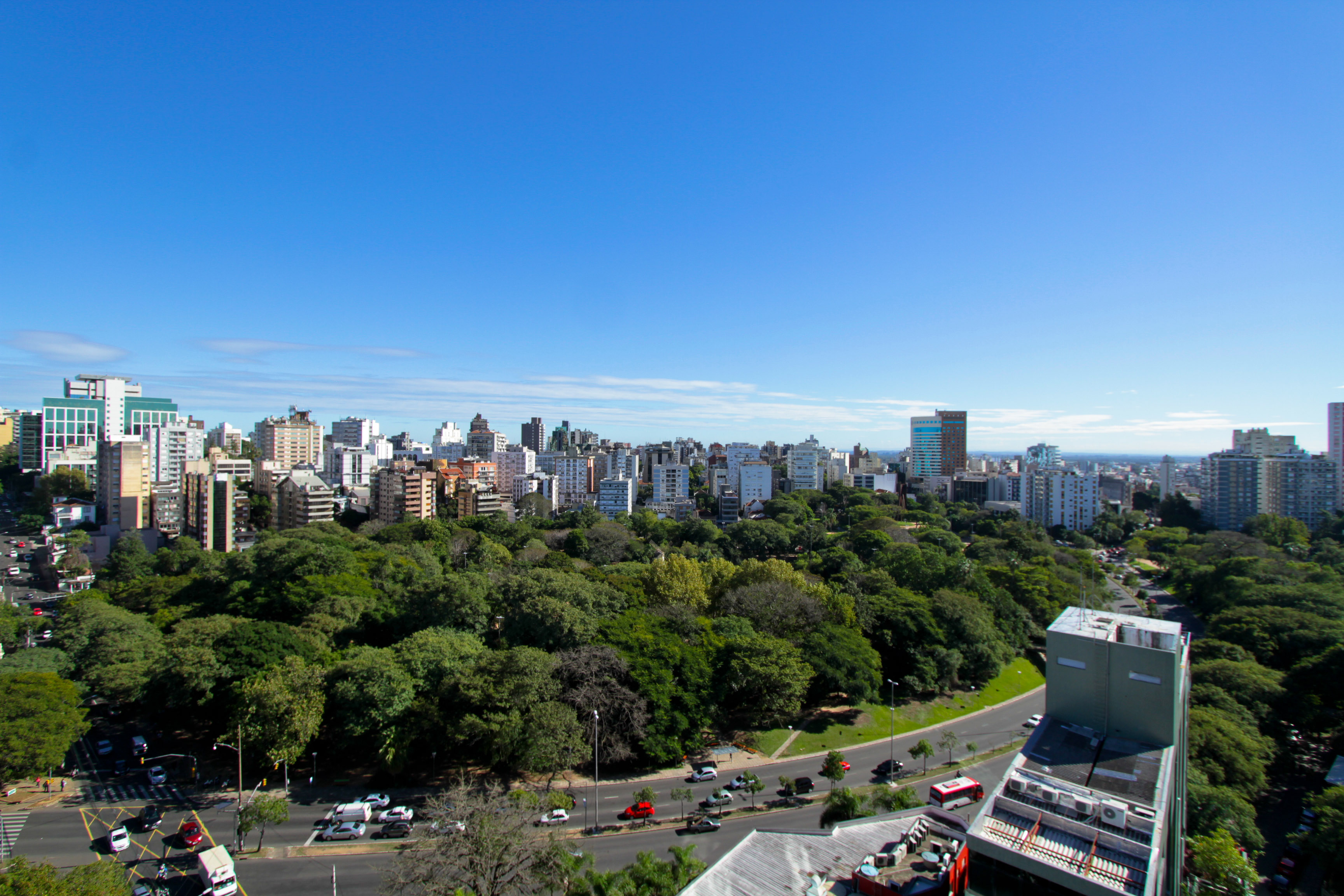 Céntrico parque de Porto Alegre presentó nuevo inventario de arborización