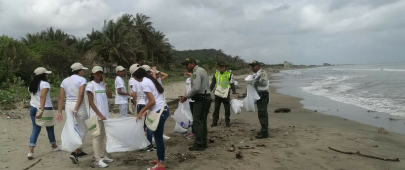 Más de 14 toneladas de residuos fueron recolectados en playas aledañas a Barranquilla