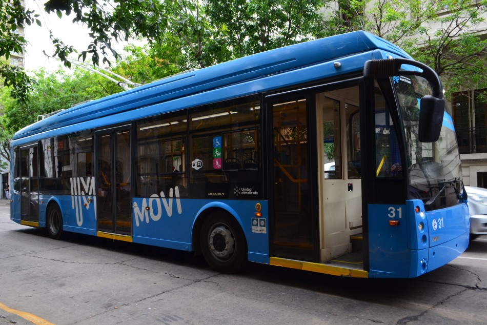 Línea Q de troles de Rosario llegó al millón de viajes