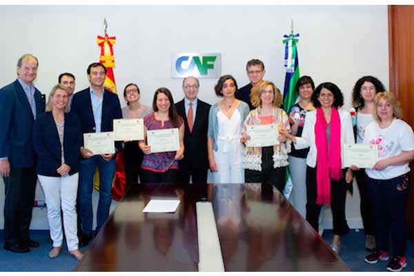 CAF premió las diez iniciativas sociales más innovadoras de 2017