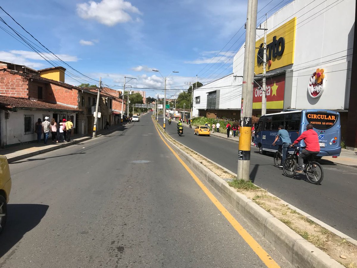 Positivo balance tras el día sin carro en Rionegro (Colombia)