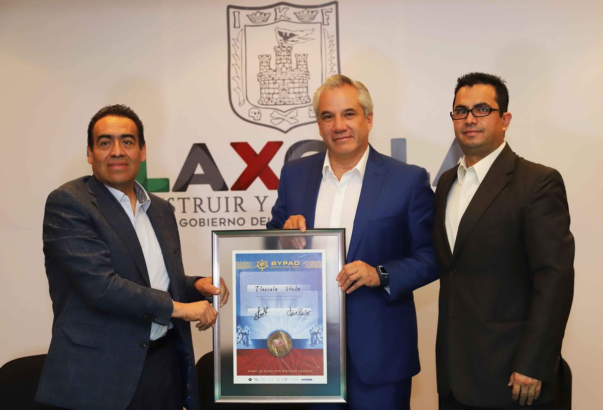 Tlaxcala, certificado en movilidad ciclista