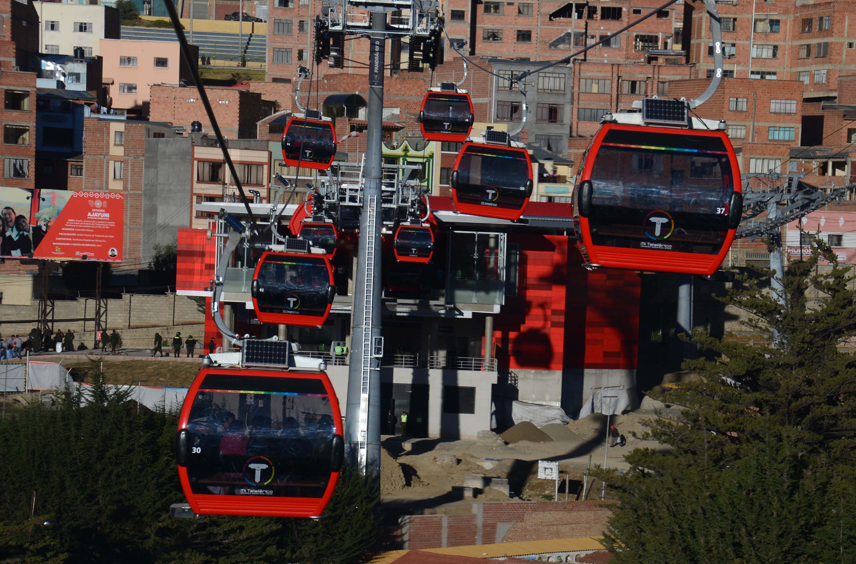 ¿Por qué Mi Teleférico de La Paz es un sistema de transporte modelo?