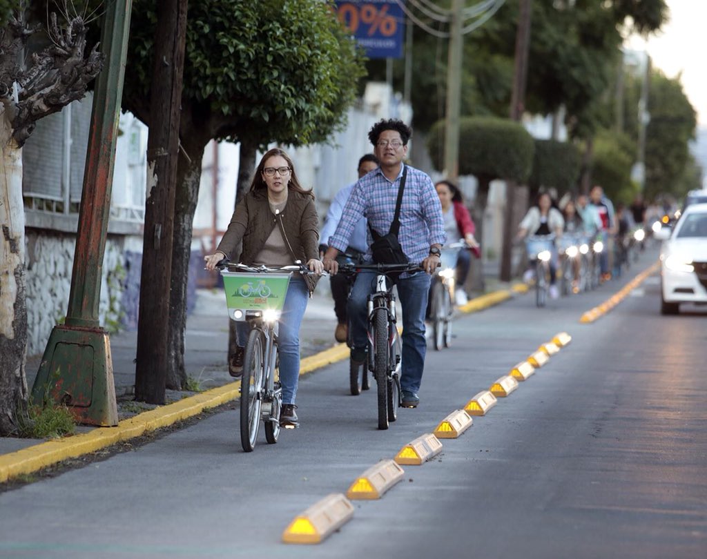 Puebla ya cuenta con siete nuevos kilómetros de ciclopista