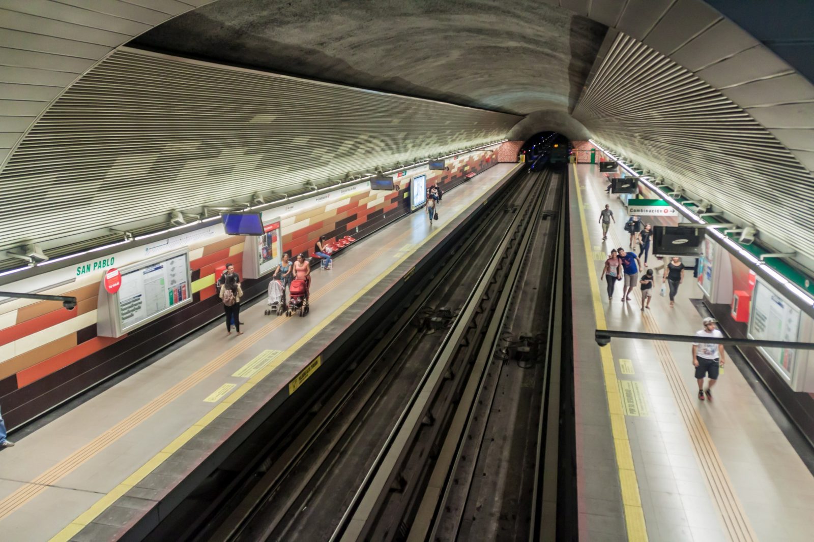 En un 96 % avanza la nueva Línea 3 del Metro de Santiago