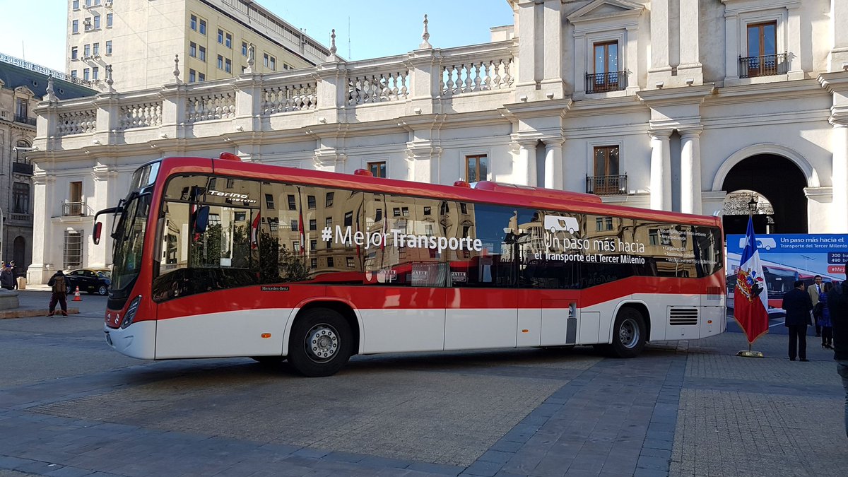 690 vehículos se sumarán al nuevo Sistema de Transporte Público de Santiago