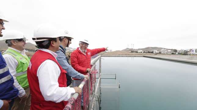 En Lima se construye la primera planta desalinizadora de agua para consumo humano del Perú