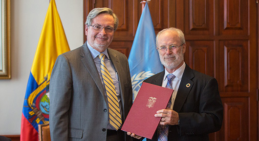 Gobierno de Ecuador y la FAO firmaron acuerdo por la seguridad alimentaria