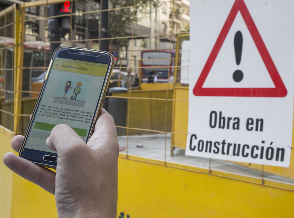 Ciudadanos de Buenos Aires podrán fiscalizar las obras en las veredas (aceras)