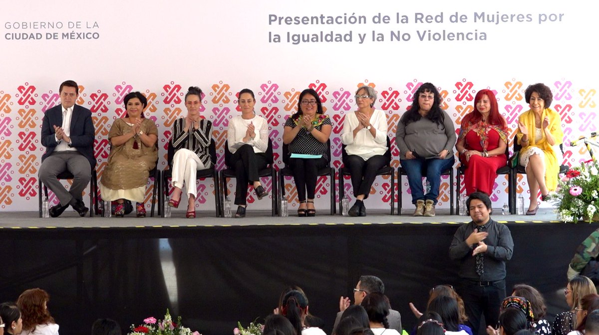 Ciudad de México presentó la ‘Red de Mujeres por la Igualdad y la No Violencia’