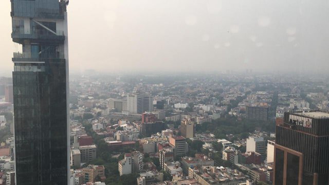 Ciudad de México tiene hoy un aire mortal