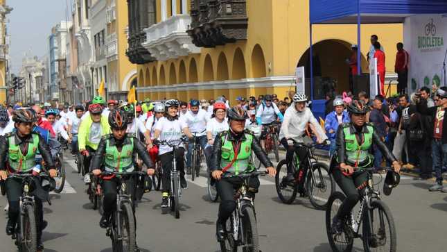 Lima metropolitana celebró el Día Mundial de la Bici con cicleada masiva