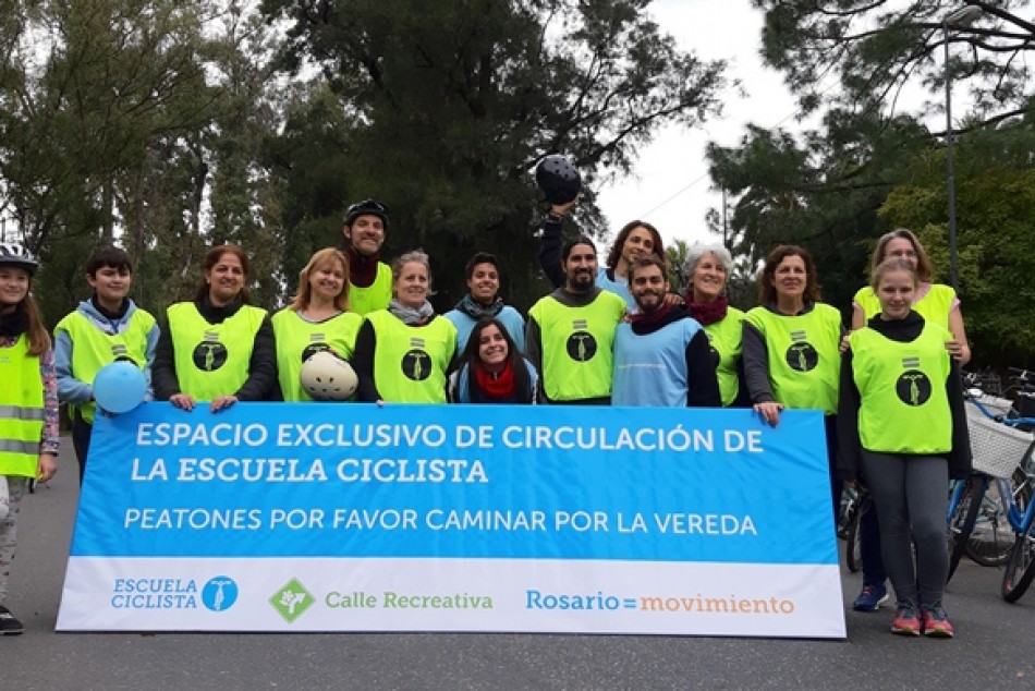 Escuela Ciclista de Rosario recibió reconocimiento internacional