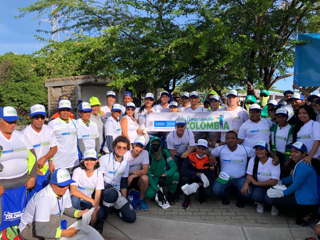 En Riohacha comenzó la campaña ‘Limpiando Colombia’