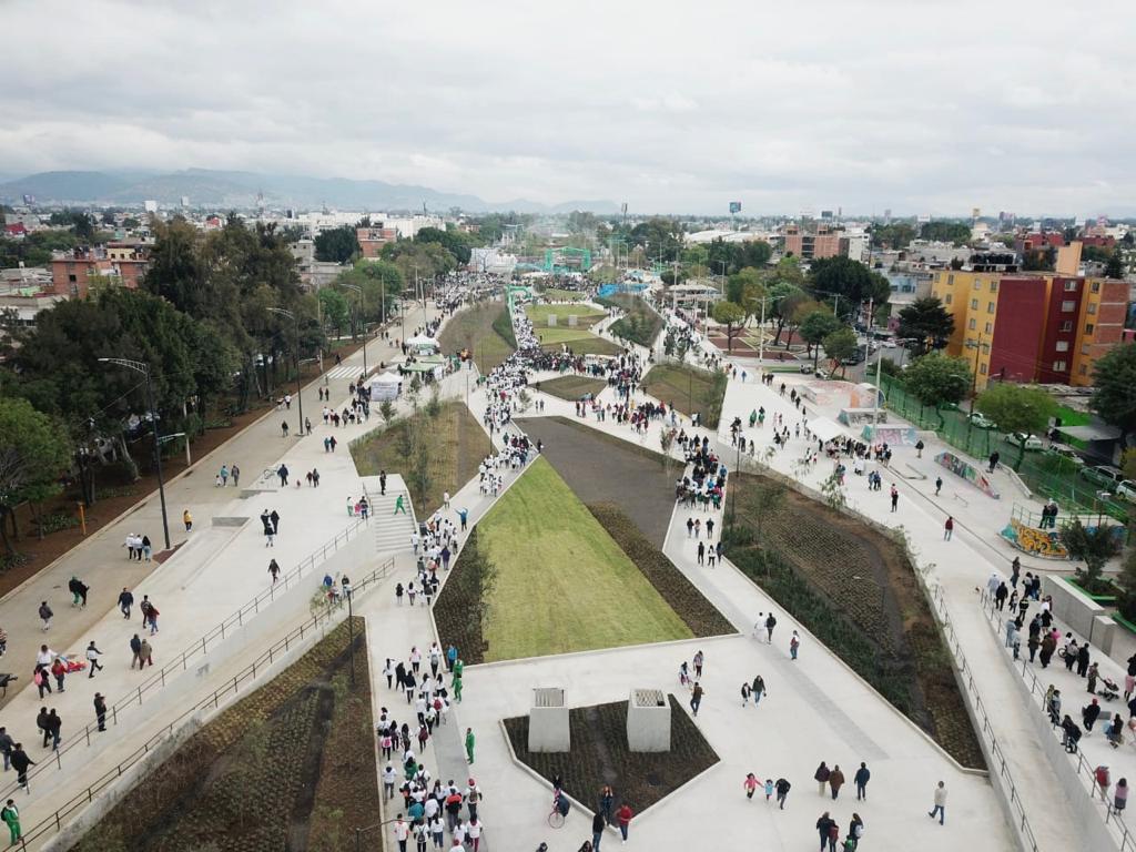 Ciudad de México entregó primera etapa del Parque Lineal Gran Canal