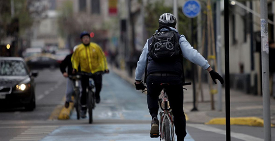 Presentado primer perfil ciclista en Santiago tras nueva Ley de Convivencia Vial